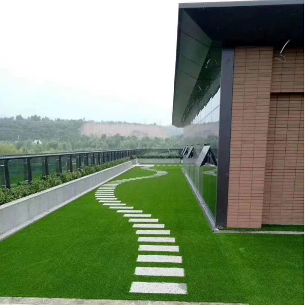 Green Synthetic Turf Lawn Artificial Grass Carpet for Decoration