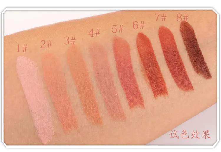 Wholesale Moisturizing Vegan Matte Creamy Private Label Lipstick Engraved long lasting Korean Makeup Products Woman Lipstick
