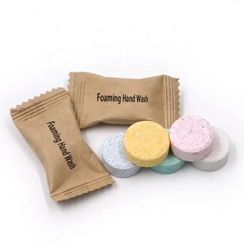 Professional factory foaming hand soap tablet for hand wash