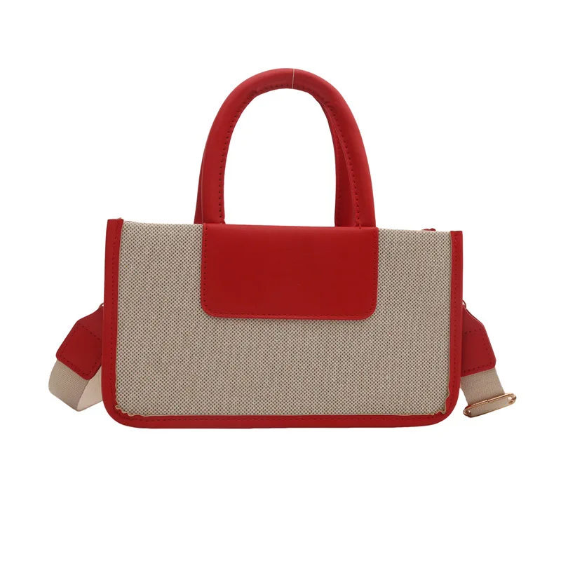 2024 New Summer Simple Handbag Casual Large Capacity Small Square Lady Popular Shoulder Sling Bag Women Fashion