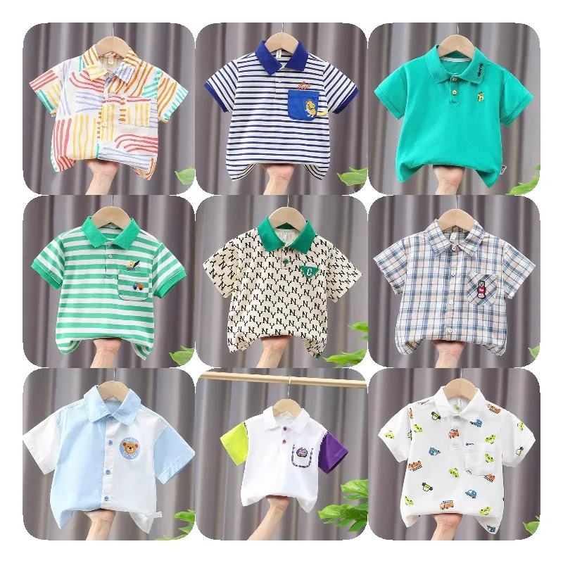 Wholesale Quality Kids Embroidery Custom Logo Free Design Vietnam Clothing Polo Shirts Uniform Polo Shirt