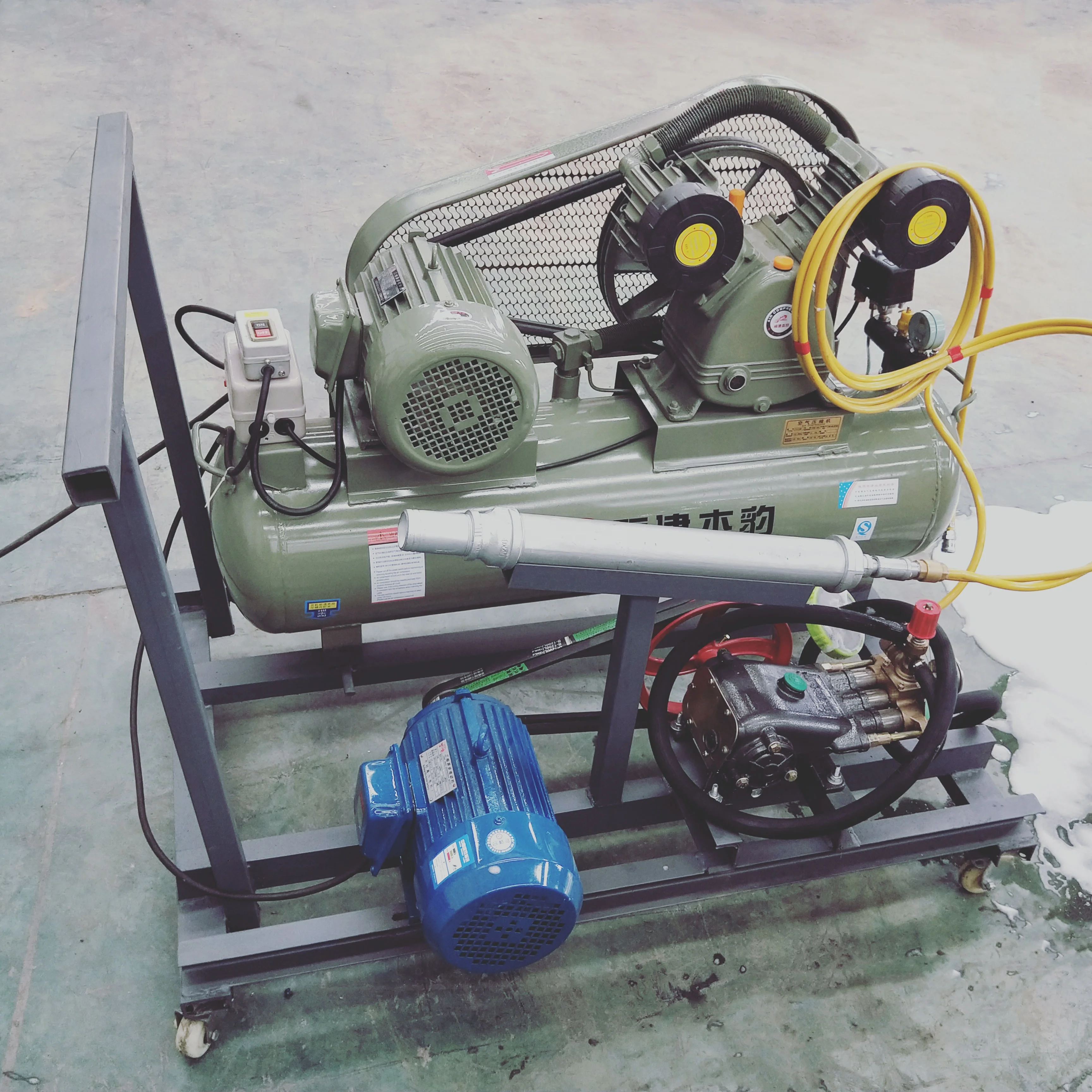 
Foam generator for CLC product 