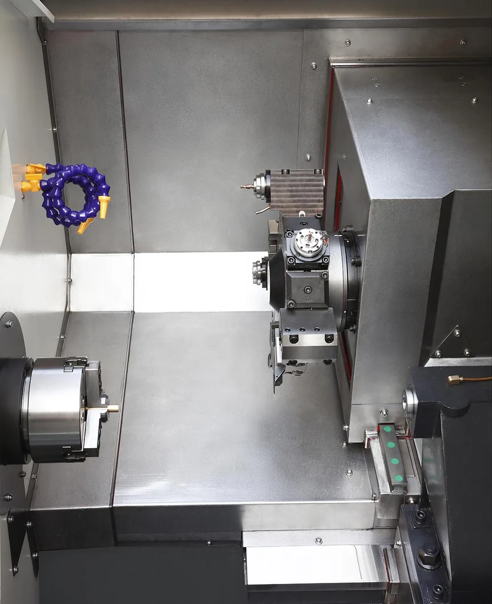 Z-MaT direct factory 4-Axis Metalworking  CNC lathe Turning Center DT400 with CE/ISO