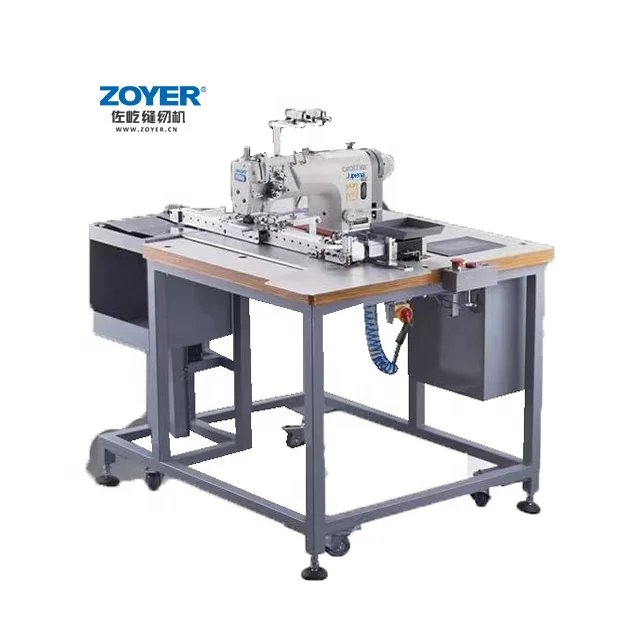 ZY8722-JKD ZOYER automatic jeans pocket hemming machine pocket crimping machine lockstitch or chainstitch
