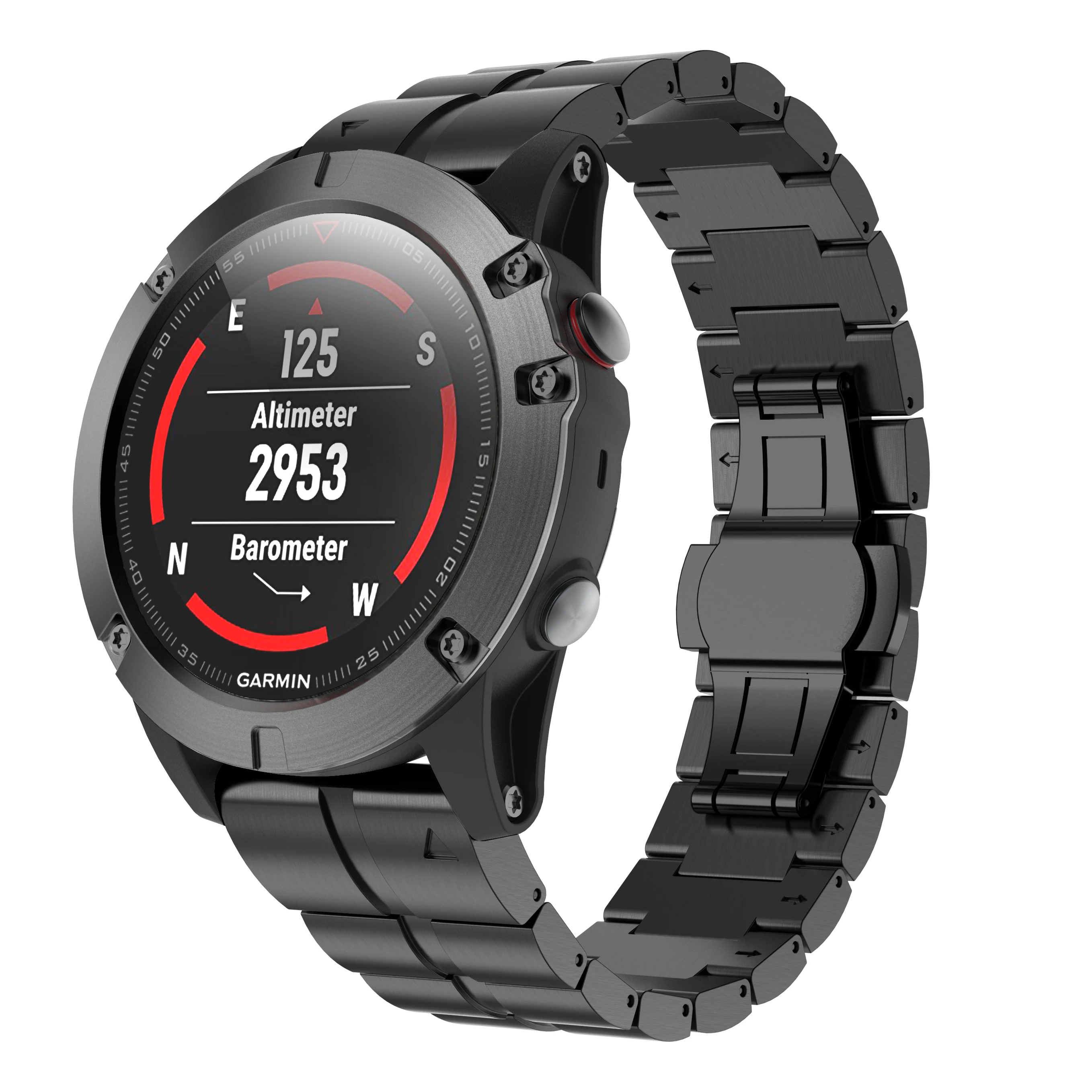 Quick Release Titanium Watch Bands for Garmin Fenix 5x 26mm