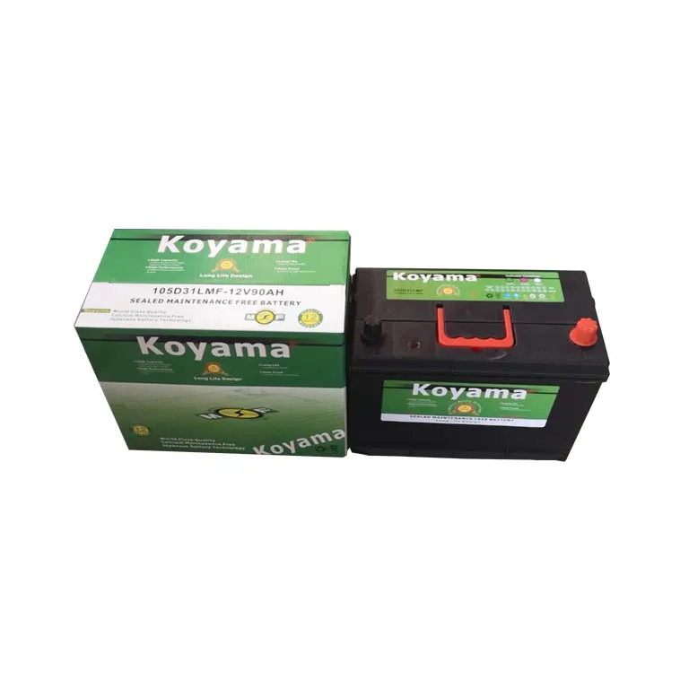 105D31L MF 870, холодный запуск, усилитель 90Ah12V, пусковой Аккумулятор для грузовика