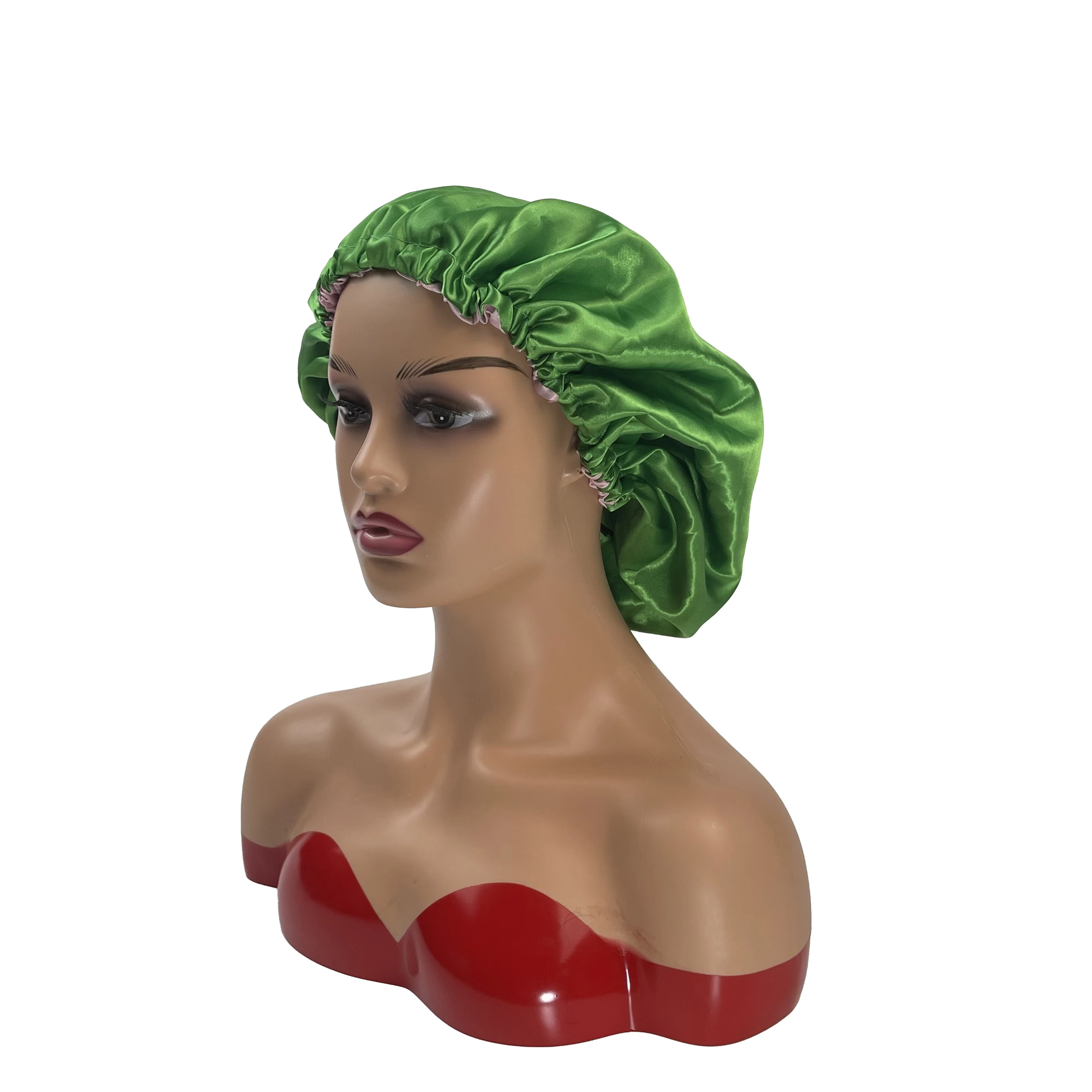 double layer designr handmade baby bonnet  ogo dryer reversible satin double sided silk  gg bonnets