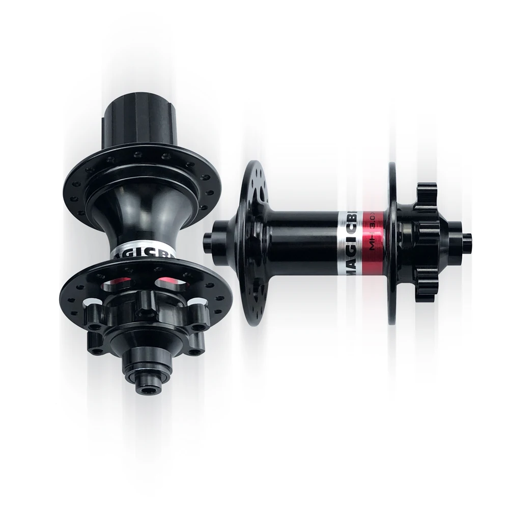 QR 135mm Thru axle 142mm Interchangeable Super Loud Bike Wheel Hubs 32 Hole MTB Alloy Bicycle Hub