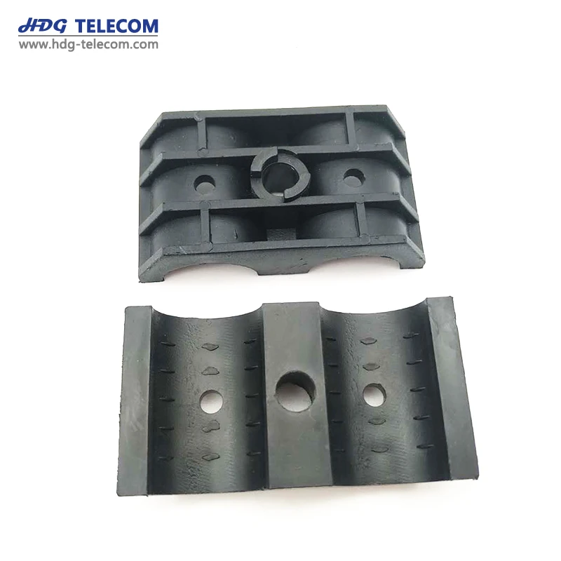 
1-1/4' Plastic Feeder Cable Clamps Double Type Coax Blocks 