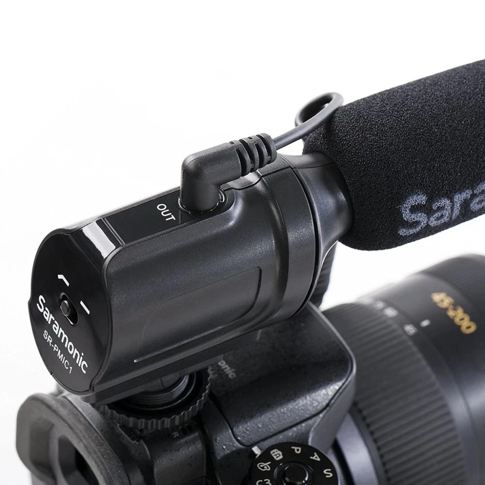  Saramonic SR-PMIC1 без батареи накамерный конденсаторный микрофон для однообъективных цифровых зеркальных фотокамер и записывающих зеркальные видеокамеры звукозаписывающее