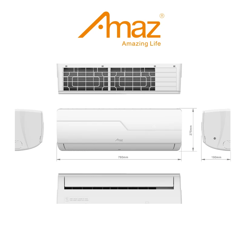 Solar Ac Dc Hybrid Air Conditioner Split Air Conditioners 9000btu Non-Inverter Only Cooling