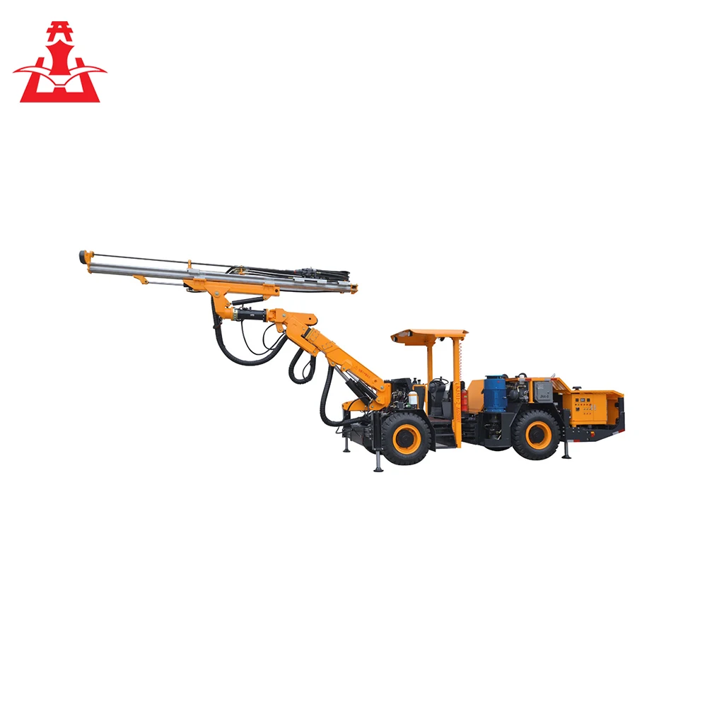 Kaishan KJ212 wheel type tunnel jumbo drill one boom underground boring drilling jumbo for sale