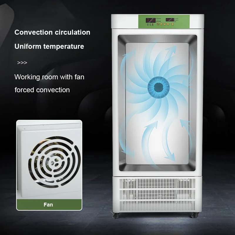 IKEME 80 Liters Lab Precision Refrigerated Cooling Incubator Biochemical Incubator Laboratory Incubator For Biochemistry Machine