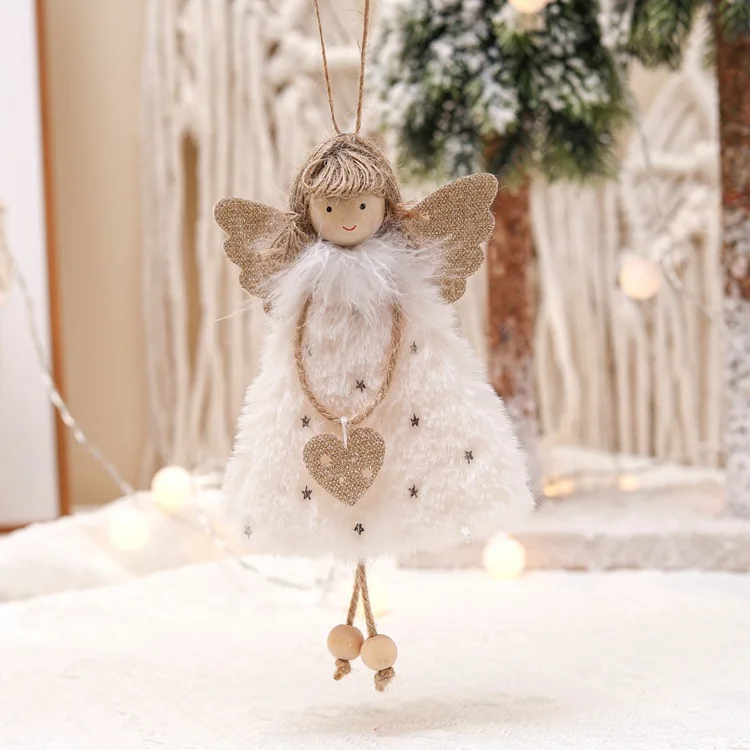 Halloween Christmas Carnival Hanging Angel Girl Pendant Ornaments for Decorations Christmas Tree