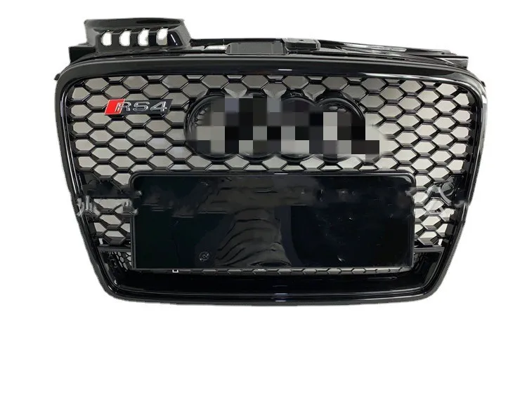 S line honeycomb radiator front grille for audi a4 b7 grille 2005-2008