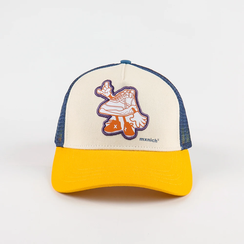 Customize Mesh Hat Design Your Own Personalized Text Photo Printing Logo 5 Panel Trucker Caps Men Women