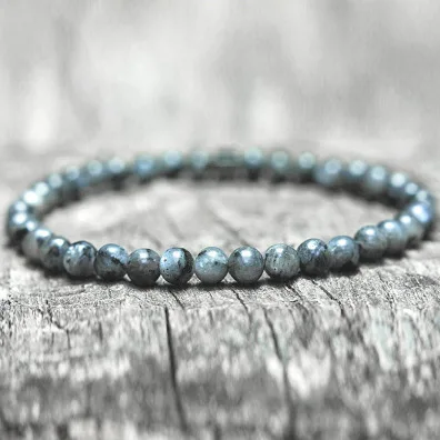 European Best Selling Energy Healing Natural Stone Bracelet Natural Lava Volcanic Stone Beads Bracelet for Men Unisex