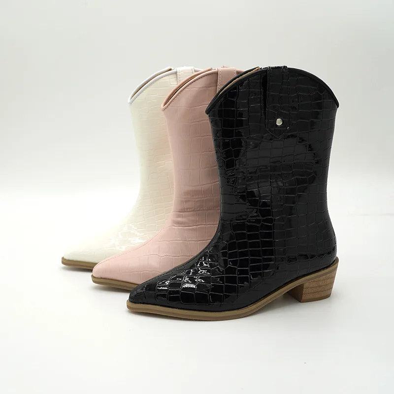 2024 Fall Winter New Fashion Kids Little Girl High Top Boots For Kids Girl