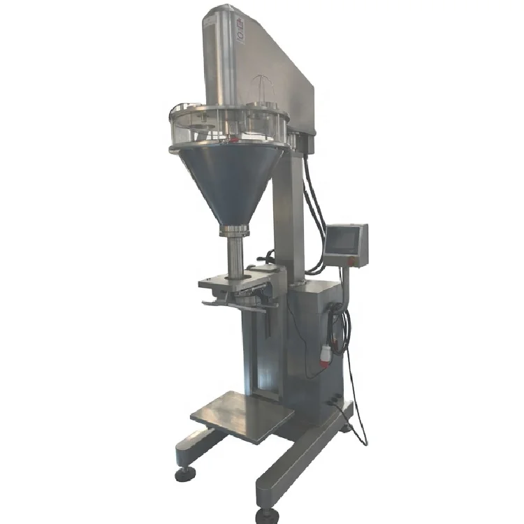 Semi Automatic Dry Washing Powder Premade Pouch Bag Filling Machine with Foot Pedal