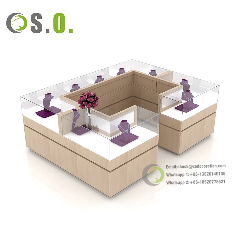 3D Rendering Jewelry Kiosk Showcase Jewelry Kiosk Manufacturers Commercial Furniture Jewelry Kiosk Mall
