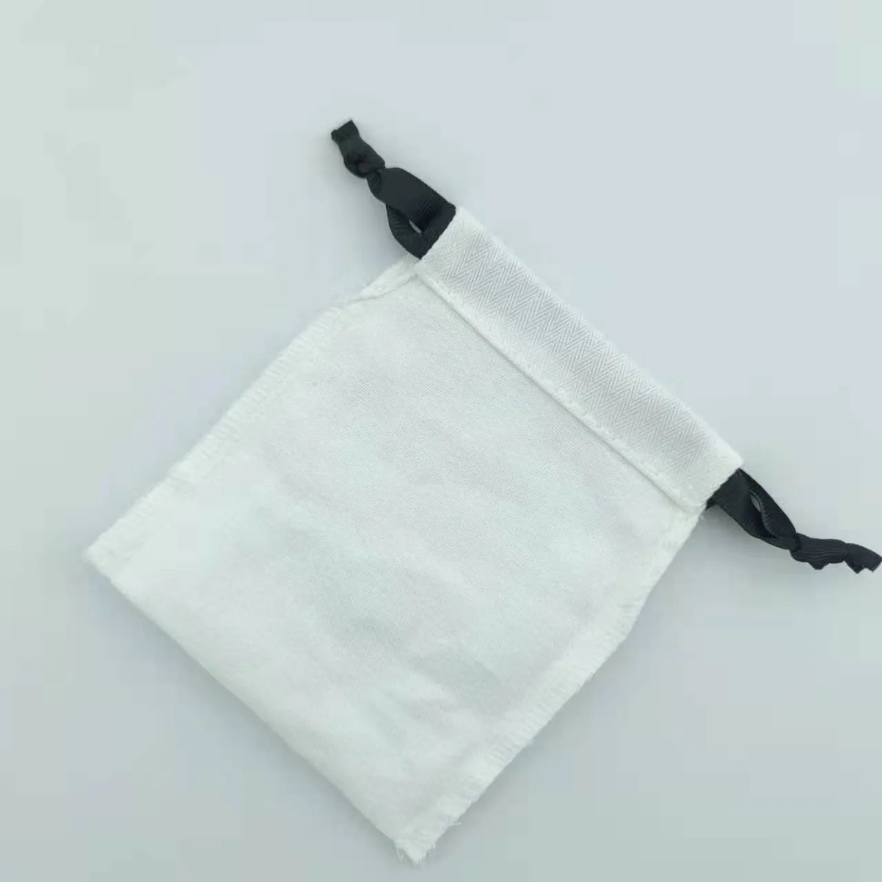 High Quality Custom 100% Cotton Packaging Bag Small Gift Drawstring Bag Cotton Dust Bag