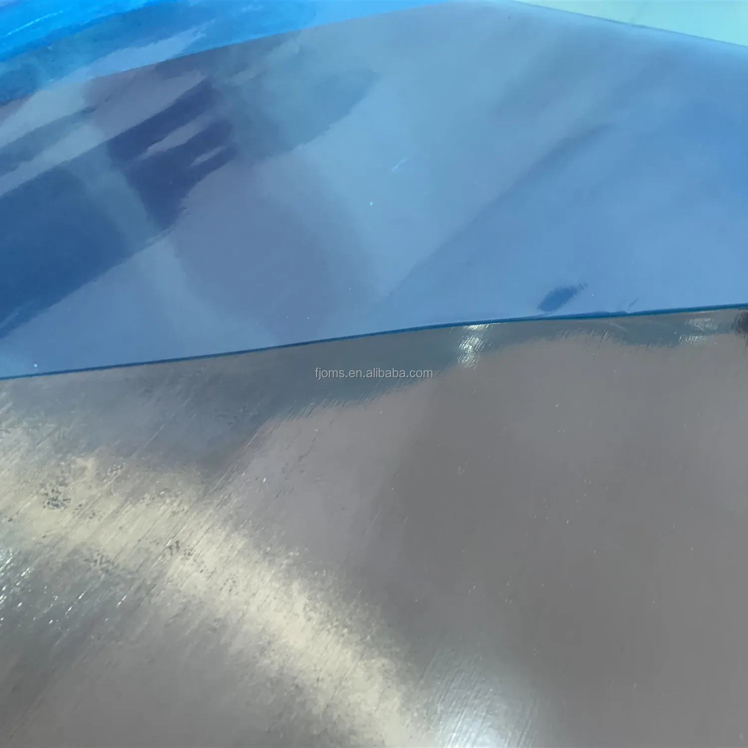 Plastic embossed polyethylene film for rubber release film in tire industry