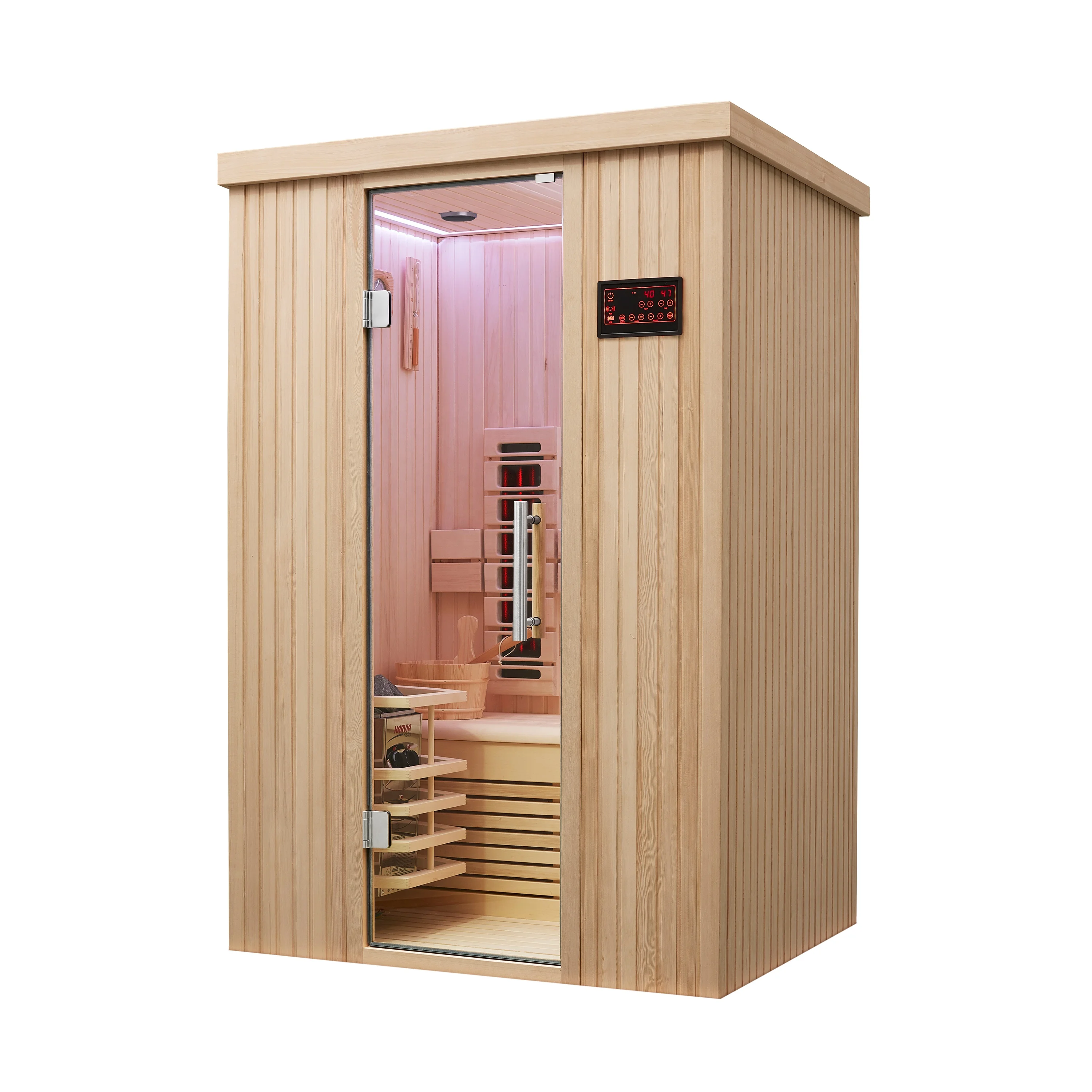 Small traditional new design infrared sauna room WS-1815
