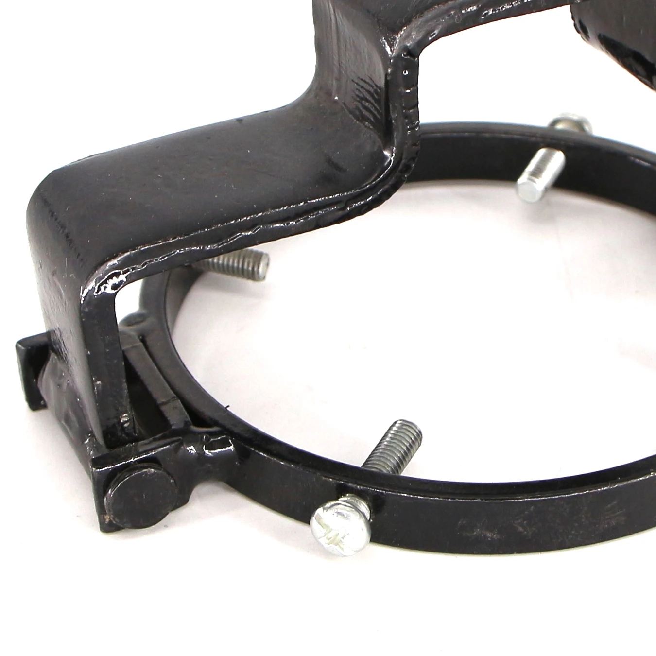 EBHW131 Black Steel Round Truck Fuel Tank Protective Lock