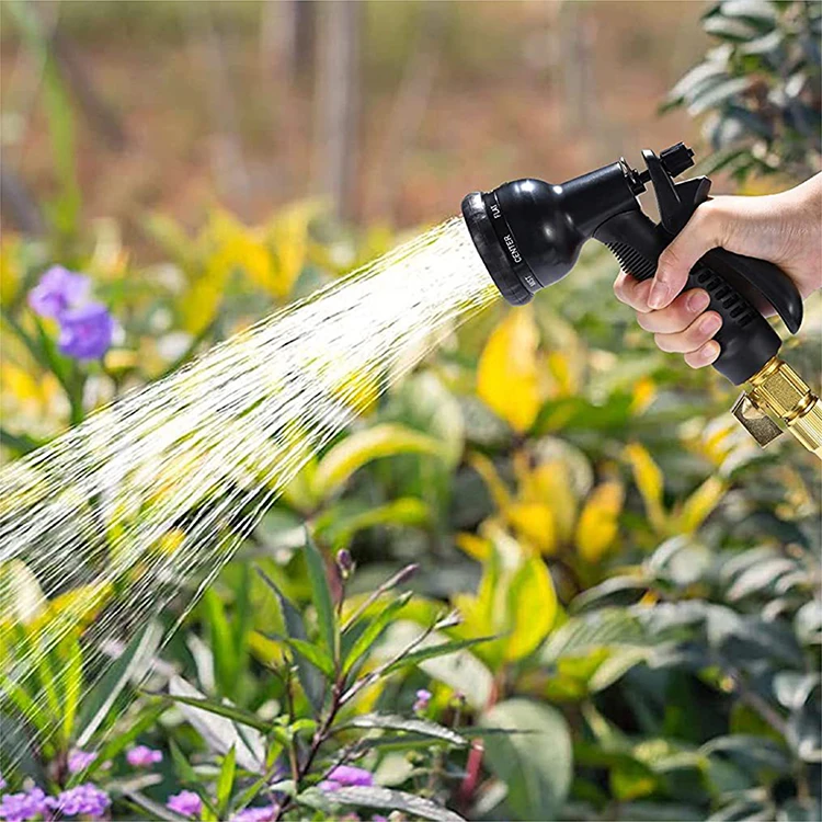 Extenclean 50ft high resistant garden telescopic water hose retractable soft water hose for garden and car