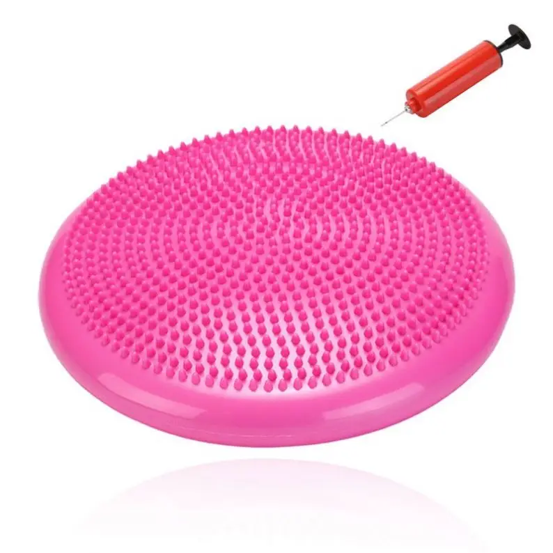 
Inflated Stability Balance Cushion Wobble Cushion Including Free Pump Exercise Fitness Core Balance Disc 