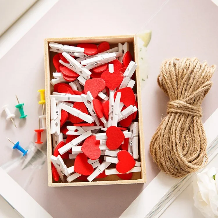 Chinese factory Festive decoration clip Log photo holder