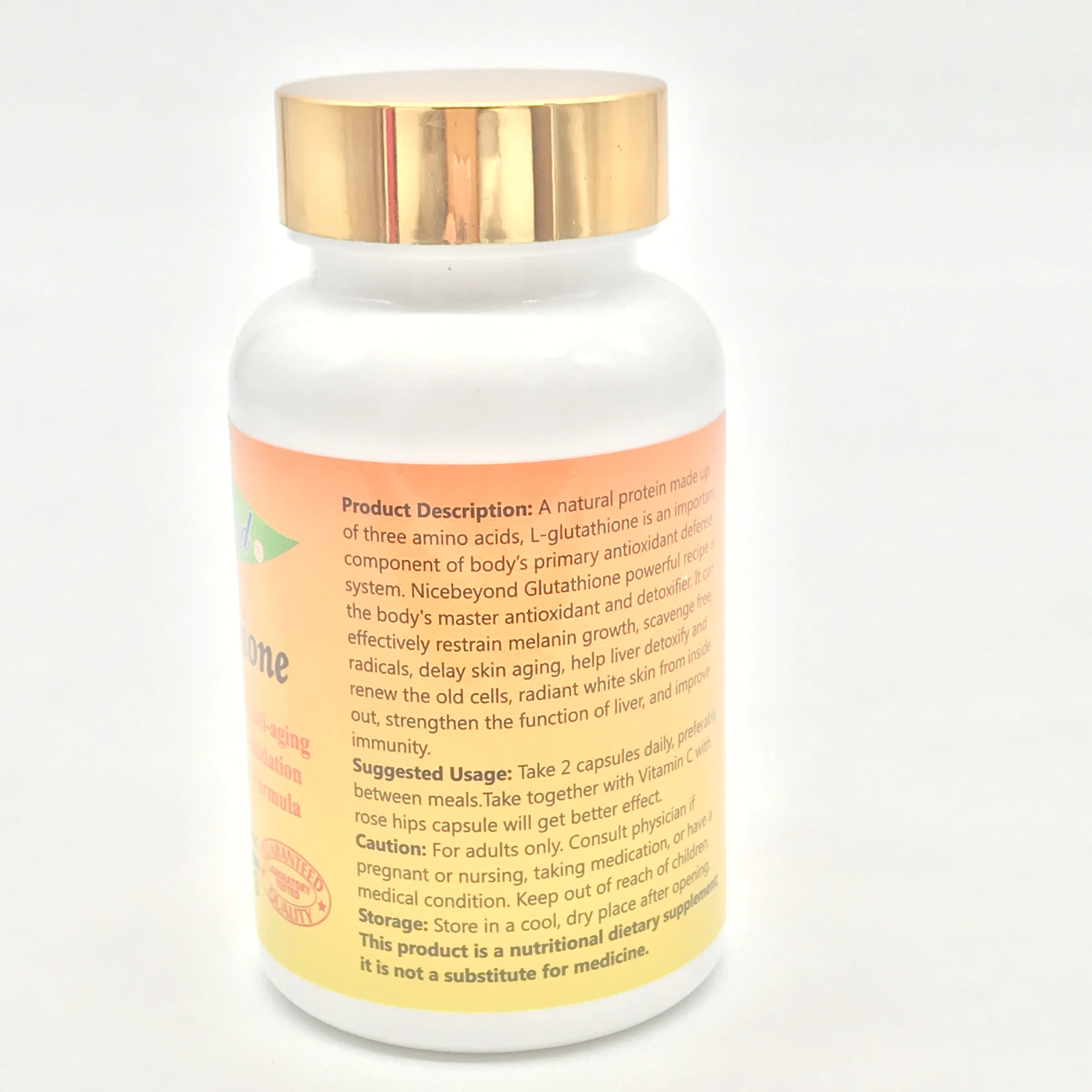 
Custom Beauty Products Function and capsules Dosage Form enhanced Gluta thione Skin Whitening Pills 