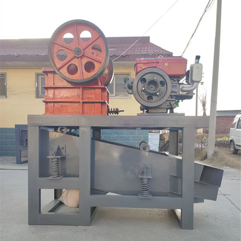 Mini stone rock gold mining iron ore jaw crusher crushing plant japan for sale