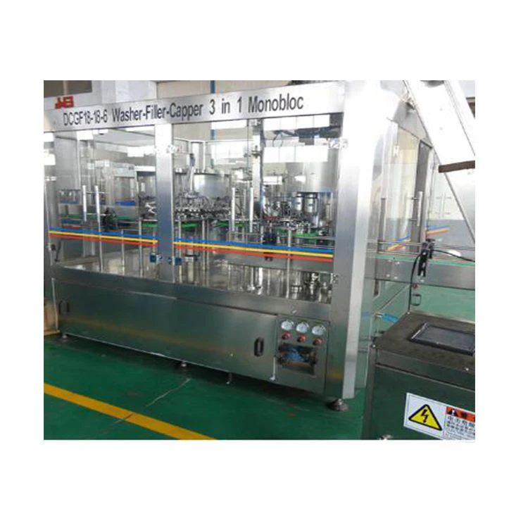 plastic PET  glass bottled water production line blowing purifying filling sealing and packing machine production line plant