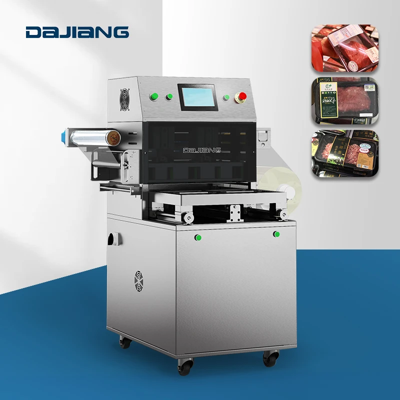 DAJIANG DM-360E Automatic Food Tray Vacuum Sealer Packing Machine