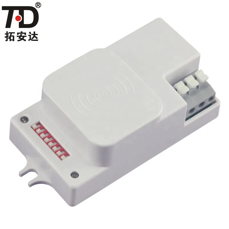 3.3GHz microwave motion sensor for light recessed ceiling mounted microwave motion sensor light switch