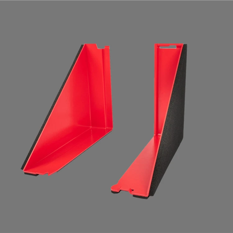 Adjustable flood barrier corner board flood gate ABS upgrade end solution