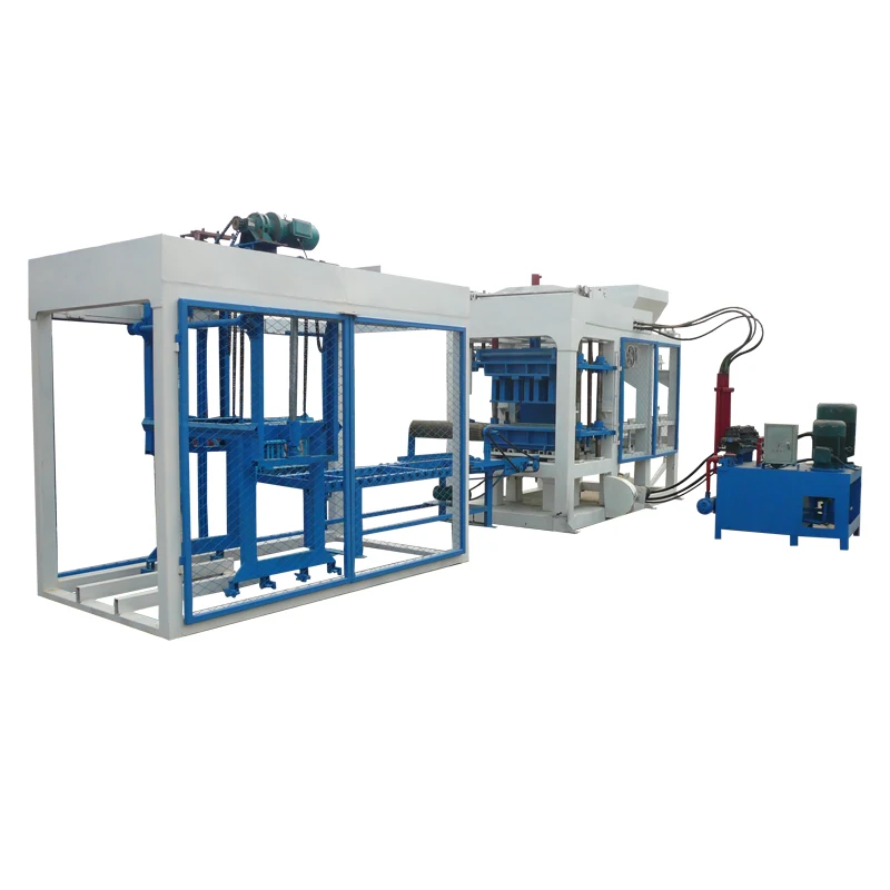 Professional Brick Machine Manufacturer For 26 Years QT 8-15  Brick Automatic Hydraulic Forming Machine