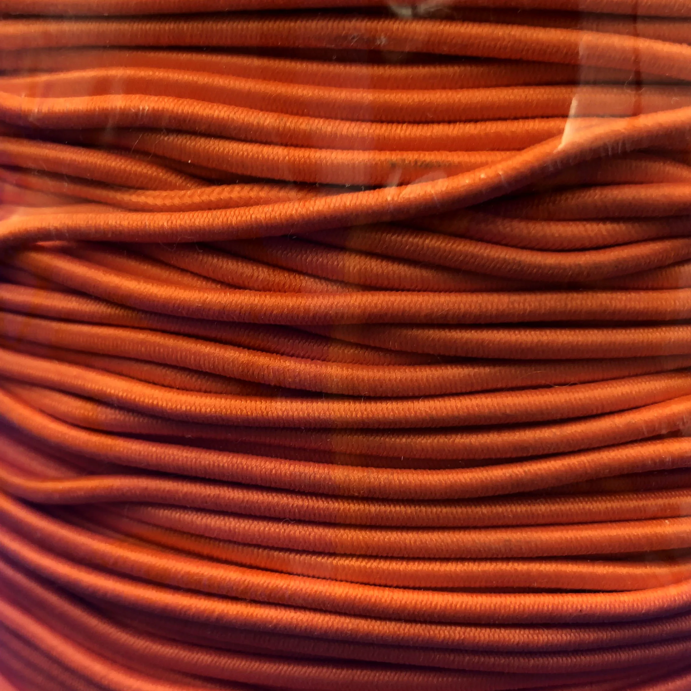 3mm 4mm 5mm 6mm Strong Stretch elastic bungee cord colorful round elastic shock rope rubber cord