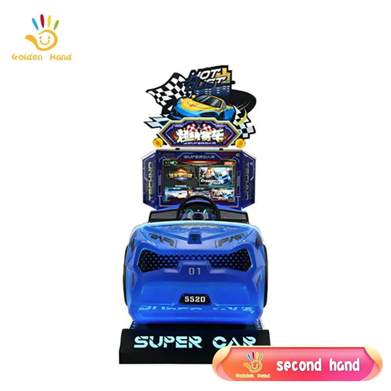Used Game Centre Simulador Racing Game Driving Car Simulator Super Racing Car Game Machine