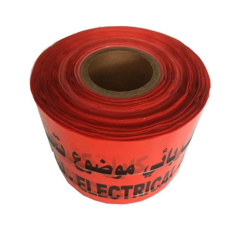 316 Stainless Steel Wire Tracer Tape Underground Detectable Warning Tape Optic Fibre Cable