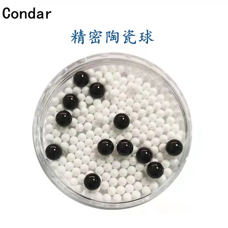 Spot 3mm to 30mm silicon carbide high hardness ceramic balls are not rusty, wear-resistant and stable magnetic insulation