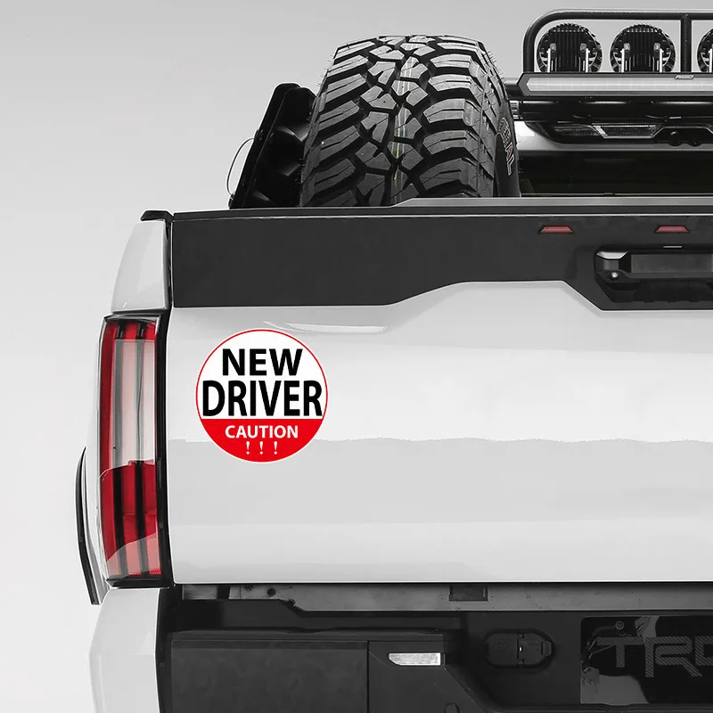 3M material New driver car magnetic sticker upgrade strong reflective sticker bumper magnetic safety sign wholesale