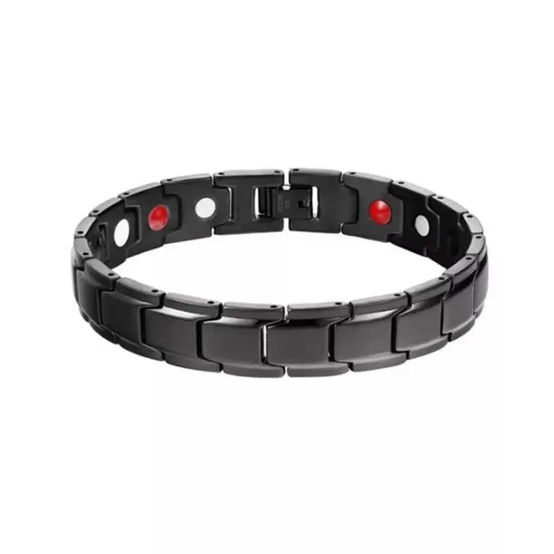 Wholesale fashion couple bracelet jewelry stainless steel magnetic bracelet men