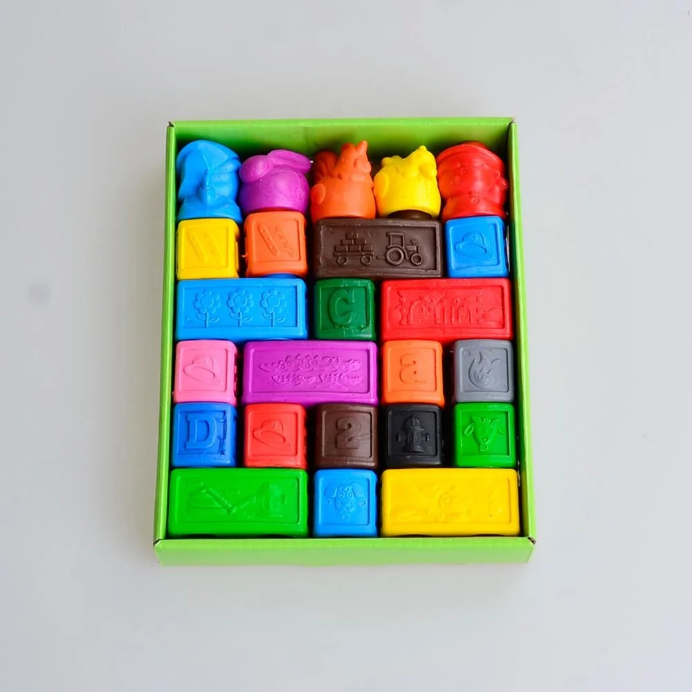 6 шт., детские пластиковые мелки в форме яйца