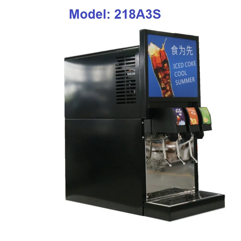 pepsi cola coca post mix beverage dispenser maker machine for convenience shop coke machine for sale