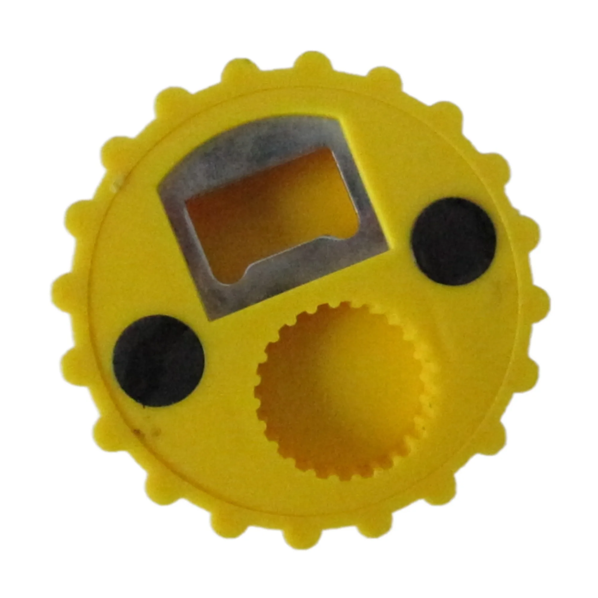 hard plastic ABS low MOQ custom prints magnetic round beer bottle opener and water bottle twist opener