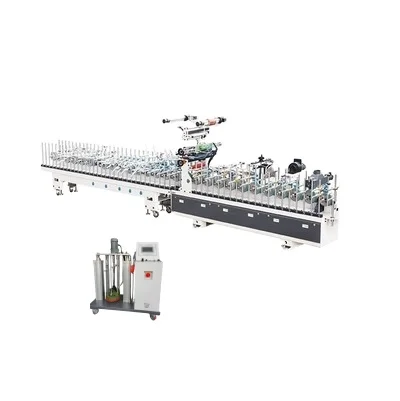 TC other automatic woodworking machinery Pvc Film Laminating Machine For Frame