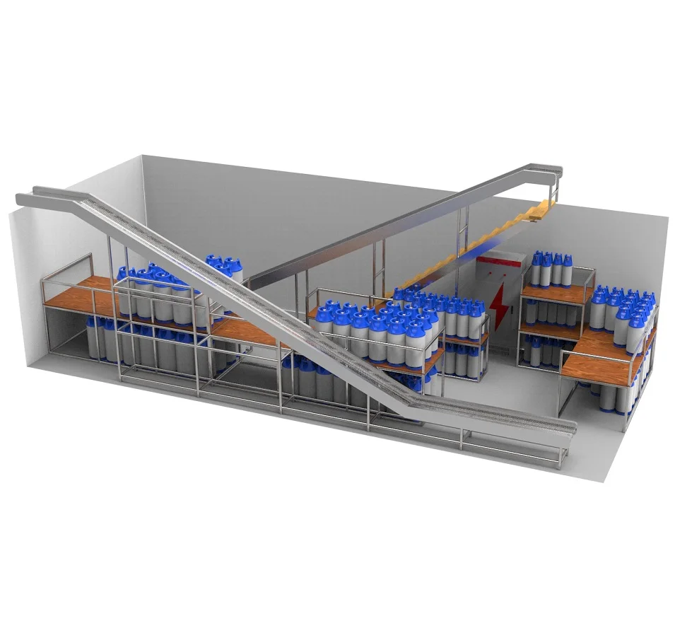 Prefabricated gas station container shop kiosk design