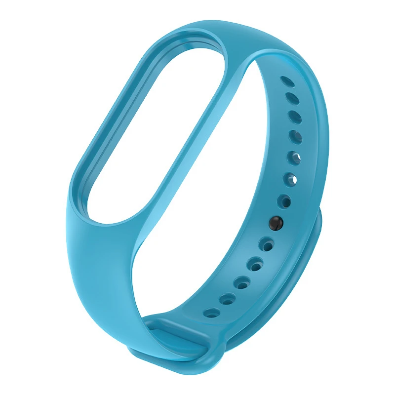 Watch Strap Band Replacement Wristband For Mi Band 3 4 5 6 7 Series for Mi Band Strap 4 3 5 Silicone Bracelet